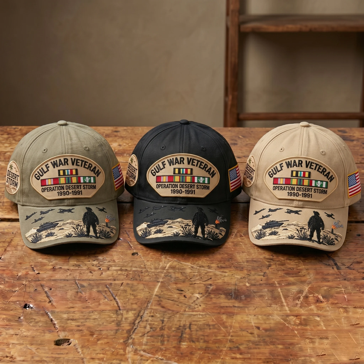 ๐บ๐ธ Last Day Promo: 49% OFF ๐๏ธ - Gulf War Veteran Tribute Cap