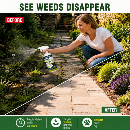 [Easy and stress-free weeding in the garden] Herbicide for domestic use