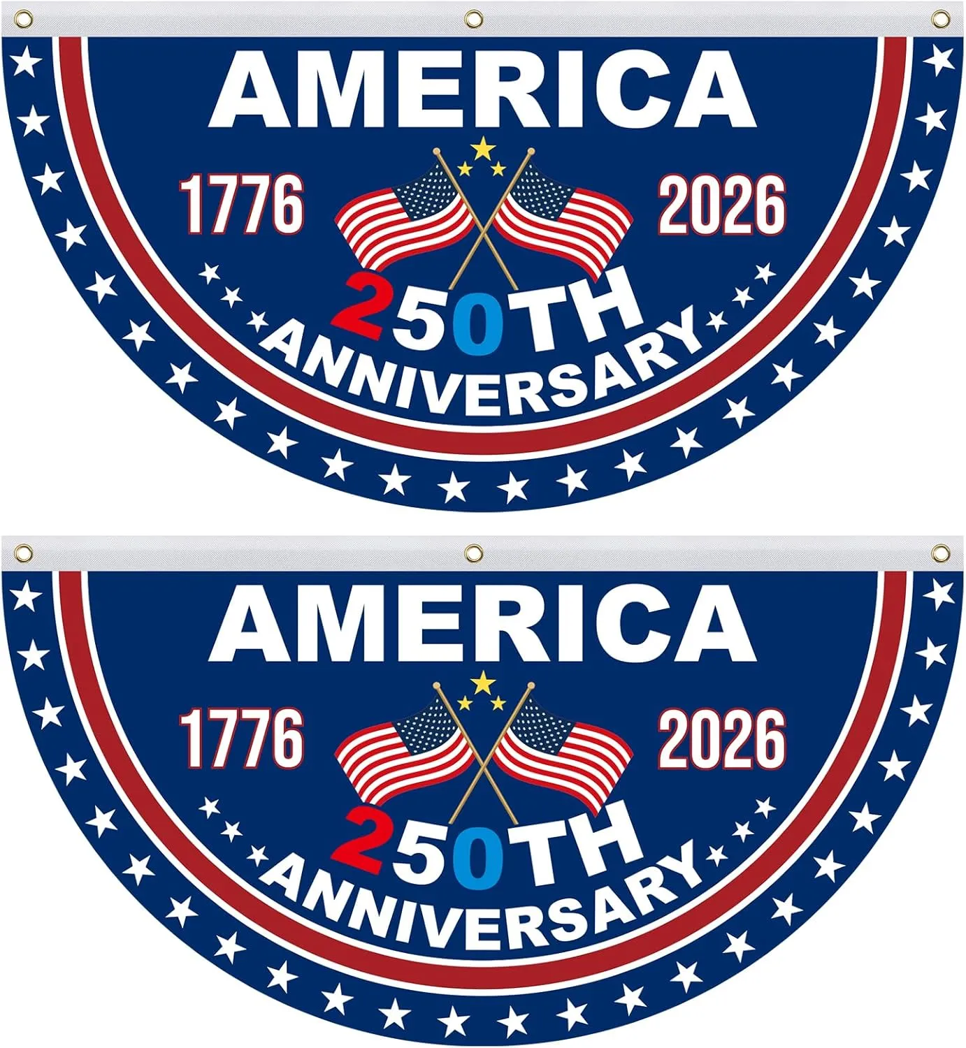 100% Veteran Owned / Handcrafted in USA-250th Anniversary Banners