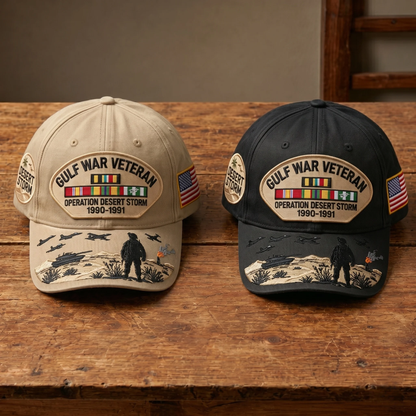 🇺🇸 Last Day Promo: 49% OFF 🎖️ - Gulf War Veteran Tribute Cap
