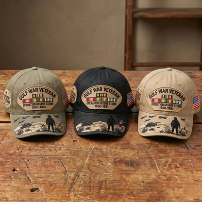 🇺🇸 Last Day Promo: 49% OFF 🎖️ - Gulf War Veteran Tribute Cap