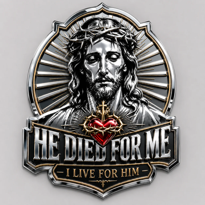 🔥Last Day 49% OFF🔥 -He Died For Me Emblem