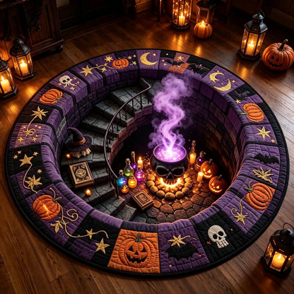 🎃🎄 3D Illusion Holiday Rug – Spooky Halloween & Christmas Magic for Your Home