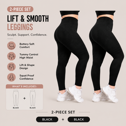 🌸💖Last Day! 50% OFF 2-Pack LBMLBM® Lift & Smooth Leggings
