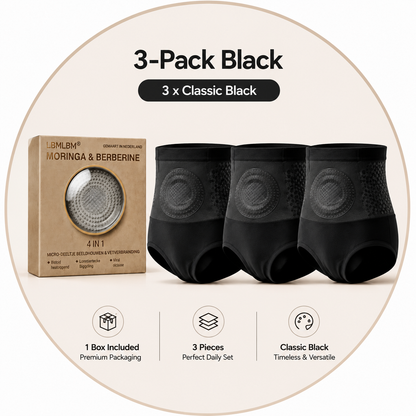 ☀️LBMLBM® Moringa & Berberine 4‑In‑1 Micro‑Particle Sculpting & Fat‑Burn Shorts