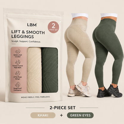 💖Last Day! 50% OFF 2-Pack LBMLBM® Lift & Smooth Leggings