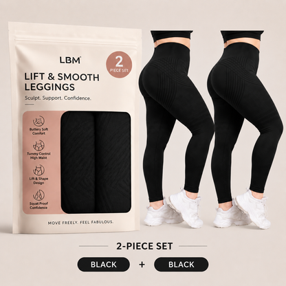💖Last Day! 50% OFF 2-Pack LBMLBM® Lift & Smooth Leggings