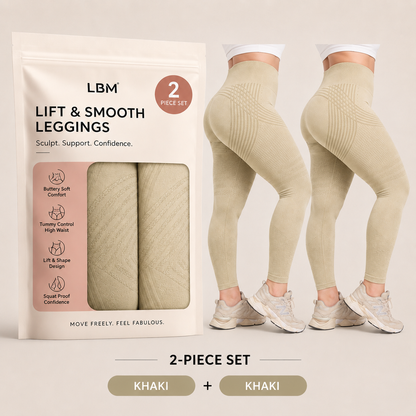 💖Last Day! 50% OFF 2-Pack LBMLBM® Lift & Smooth Leggings