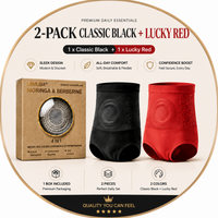2-Pack Classic Black+Lucky Red