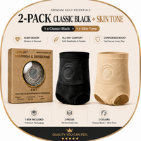 2-Pack Classic Black+Skin Tone