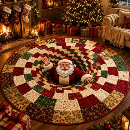 🎃🎄 3D Illusion Holiday Rug – Spooky Halloween & Christmas Magic for Your Home