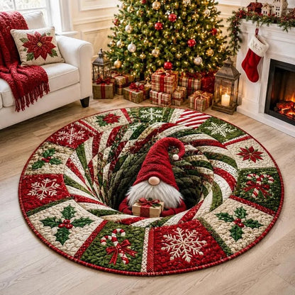 🎃🎄 3D Illusion Holiday Rug – Spooky Halloween & Christmas Magic for Your Home