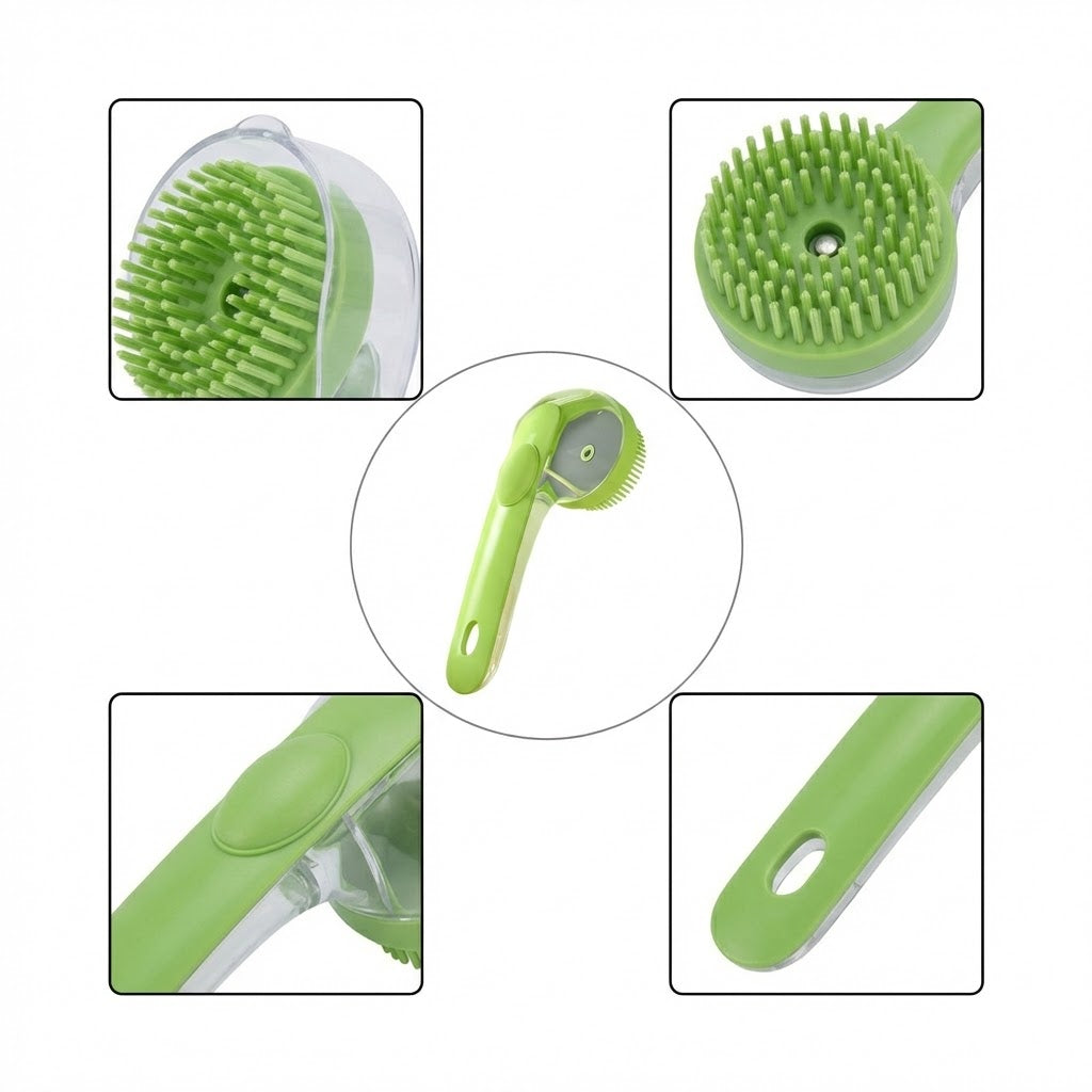 Silicone Pet Bath & Massage Brush