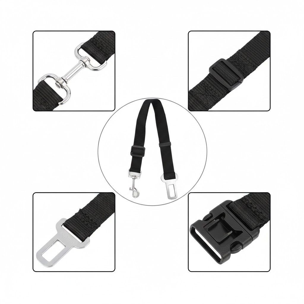 Adjustable Pet Safety Tether