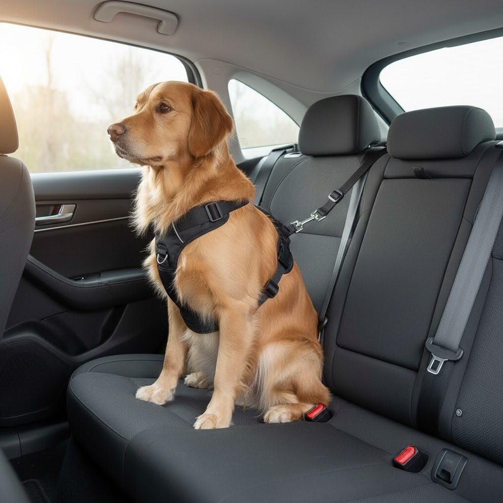 Adjustable Pet Safety Tether