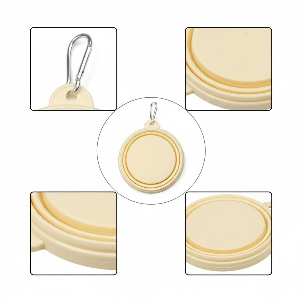 Collapsible Travel Pet Bowl