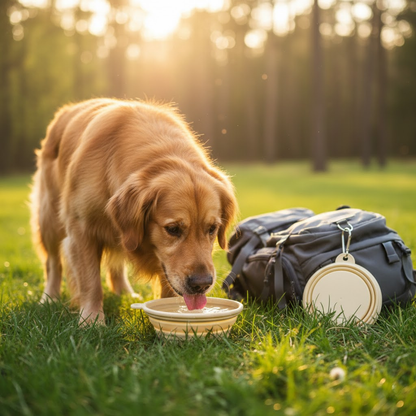 Collapsible Travel Pet Bowl