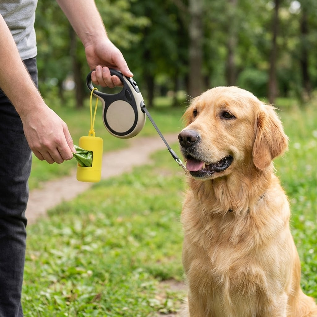 Eco-Friendly Pet Waste Dispenser Set